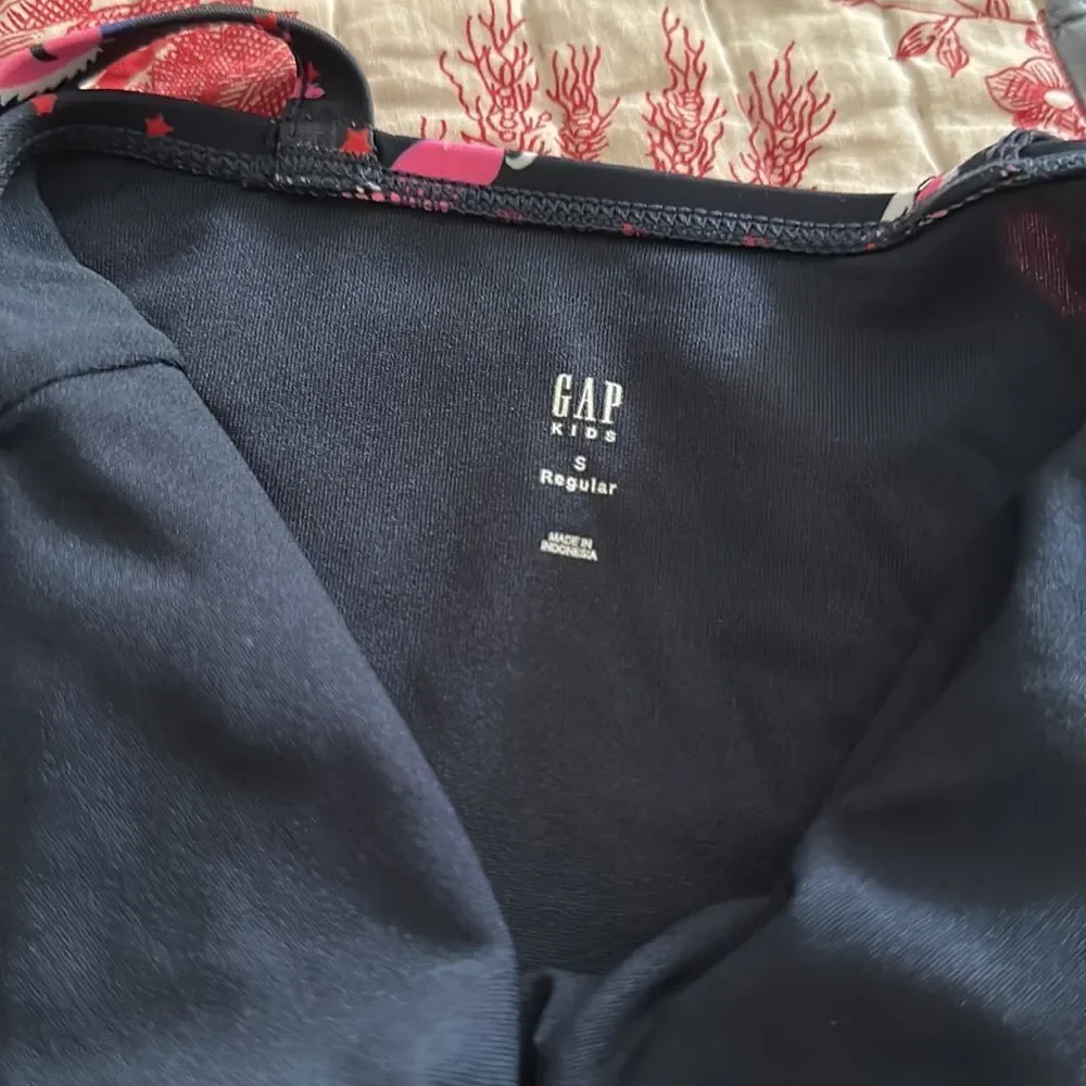 Gap polka dot/stars unicorn swimsuit